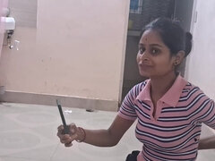 18 jaar, Enthousiasteling, Lieveling, Pijpbeurt, Vriendje, Bruinharig, Indisch, Tiener