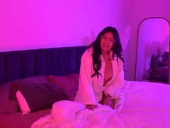 Latina Babe Cami Strella Rides Big Cock in Cosplay