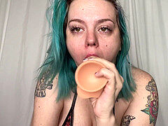 Eye contact, spit, drool