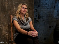 Grosse titten, Blondine, Fesselspiele, Vollbusig, Hardcore, Gefesselt