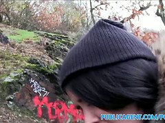 Lady Dee gets pounded hard in the woods by a stranger