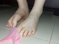 Foot worship, sex feet, asian girl