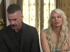 Arsch, Sadomasochismus, Blondine, Hardcore, Milf, Schmerz, Sklave, Hintern versohlen