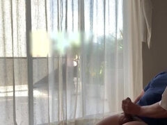 素人, デカ尻, デカチン, ズームショット, 手コキする, 自家製, ホテル, 淫乱熟女