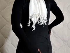 Muñeca, Fetiche, Lencería, Mascara, Masturbación, Nylon, Transexual, Solo