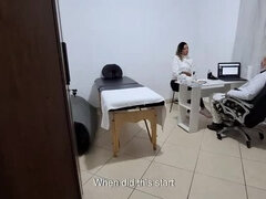 MILF Gabi Sweet Gets Fingered During Anal Exam By Doctor