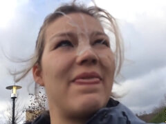 Leie, Spermaladung, Papi, Aufs gesicht abspritzen, Deutsch, Hd, Pov, Realität