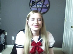 デカ尻, ブロンド, 指いじり, 目瞪口呆, 自然山雀, スカート, ティーン, オッパイの