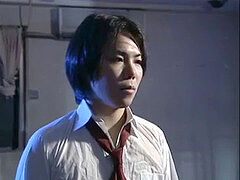 Aziatisch, Universiteit, Europees, Dominante vrouw, Japaans, Zoenen