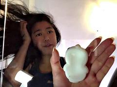 Asiatisch, Füsse, Fetisch, Solo, Spielzeuge