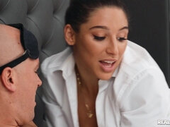 Abella Danger gives nice blowjob to Sean Lawless