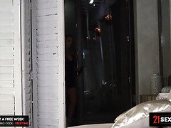 アナル, デカパイ, ブロンド, フェラチオ, イく瞬間, イマラチオ, 淫乱熟女, 叫ぶ