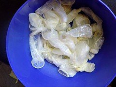 Amateur, Bukkake, Condom, Handjob, Toys