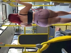 Arsch, Brasilien, Bus, Verrückt, Latina, Hausmädchen, Pov, Prostituierte