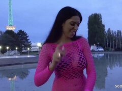 Incroyable, Sucer une bite, Allemand, Hard, Seins naturels, Pov