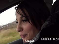 Tetona, Coche, Francés, Público, Adolescente, Voyeur