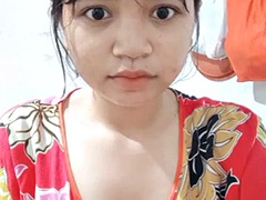Азиатки, Большие сиськи, Индонезийки, Мастурбация, Соло, Сиськи