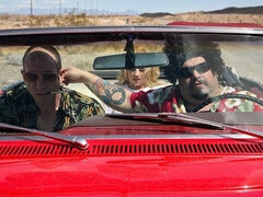 デカ尻, デカチン, デカパイ, ブロンド, フェラチオ, チン, 淫乱熟女, アウトドア