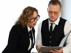 デカ尻, デカチン, デカパイ, フェラチオ, バック, 熟年, ショートヘア