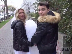Arsch, Blondine, Europäisch, Hd, Milf, Geld, Rau, Ehefrau