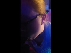 ベッドルーム, デカチン, 黒人, 開帳, 眼鏡, 自家製, 自然山雀, 赤毛