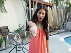 Verga grande, Morena, Polla, Estilo perrito, Inocente, Pov, Adolescente, Tetas