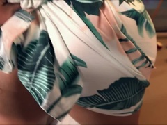 Amateur, Mamada, Estilo perrito, Vestido, Natural, Pov, Coño, Tetas