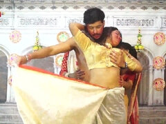 Bruinharig, Rondborstig, Groep, Indisch, Natuurlijk, Naakt, Bekijker, Vrouw