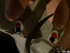 素人, デカ尻, フェラチオ, カップル, 浮気する, イタリア人, 裸, ヌード