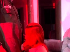 Enthousiasteling, Bondage discipline sadomasochisme, Blond, Pijpbeurt, Schattig, Fetisj