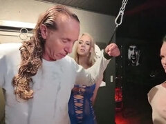 Big tits, Blonde, Femdom, Group, Hd, Mistress, Punishment, Slave