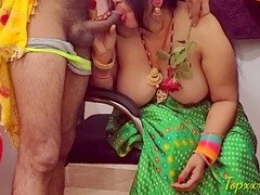 Asiatisch, Tante, Indisch, Herrin, Mutti, Büro