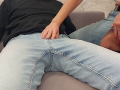 デカチン, 中出し, 自家製, オマンコ, ティーン