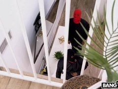 Amateur, Mamada, Morena, Tetona, Estilo perrito, Interracial, Latina, Afeitado