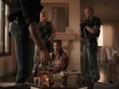 Ejército, Culo, Chica, Rubia, Sexo duro, Latina, Calcetines, Trio