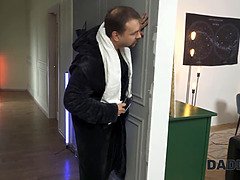 Belleza, Engañando, Ffm, Hd, Ruso, Tatuaje, Adolescente, Trio