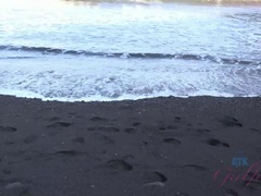 Amateur, Playa, Mamada, Novia, Pov, Coño, Afeitado, Tatuaje