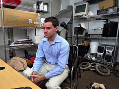 In den arsch, Arsch, Grosser schwanz, Schwarz, Blasen, Schwarz, Schwul, Büro