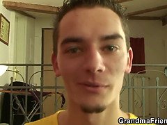 Old Lady & her busty friends ride POV-style with big tits and fat asses