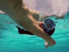 Tetas grandes, Europeo, Húngaro, Al aire libre, Puta, Adolescente, Tetas, Bajo el agua