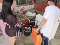 素人, デカ尻, ブラジル, カップル, 浮気する, 人妻の