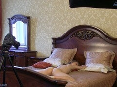 18, ベッドルーム, ヨーロピアン, 足, 裸, ソフトコア, スパンデックス, ティーン