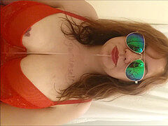 Leie, Wohlbeleibte schöne frauen, Viele männer bespritzen eine frau, Spermaladung, Aufs gesicht abspritzen, Fetisch, Rotschopf, Titten