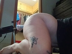 Bbw anal, amateur, anal fuck machine