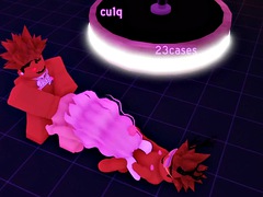 Cute roblox slut takes on 2 big black cocks
