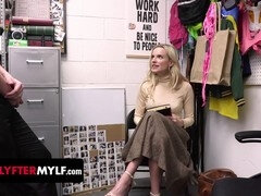 アメリカ人, 捕まる, 服従, 淫乱熟女, オフィス, ポリス, ラフ, おもちゃ