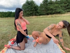 Amateur, Domination, Fait maison, Lesbienne, De plein air, Strapon