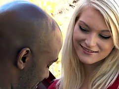 Grote lul, Zwart, Blond, Bedriegen, Zwart, Interraciaal, Tiener