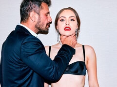 素人, お尻, デカチン, 茶髪の, ドレス, 淫乱熟女, ショートヘア, オッパイの