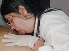 Leie, Arsch, Blasen, Brasilien, Braunhaarige, Schwanz, Latina, Krankenschwester